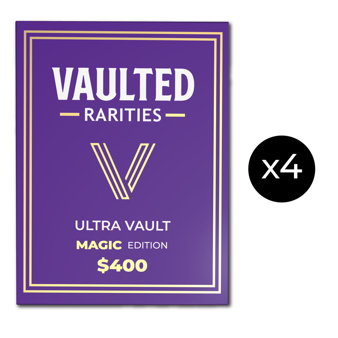 x4 MTG Ultra Vault